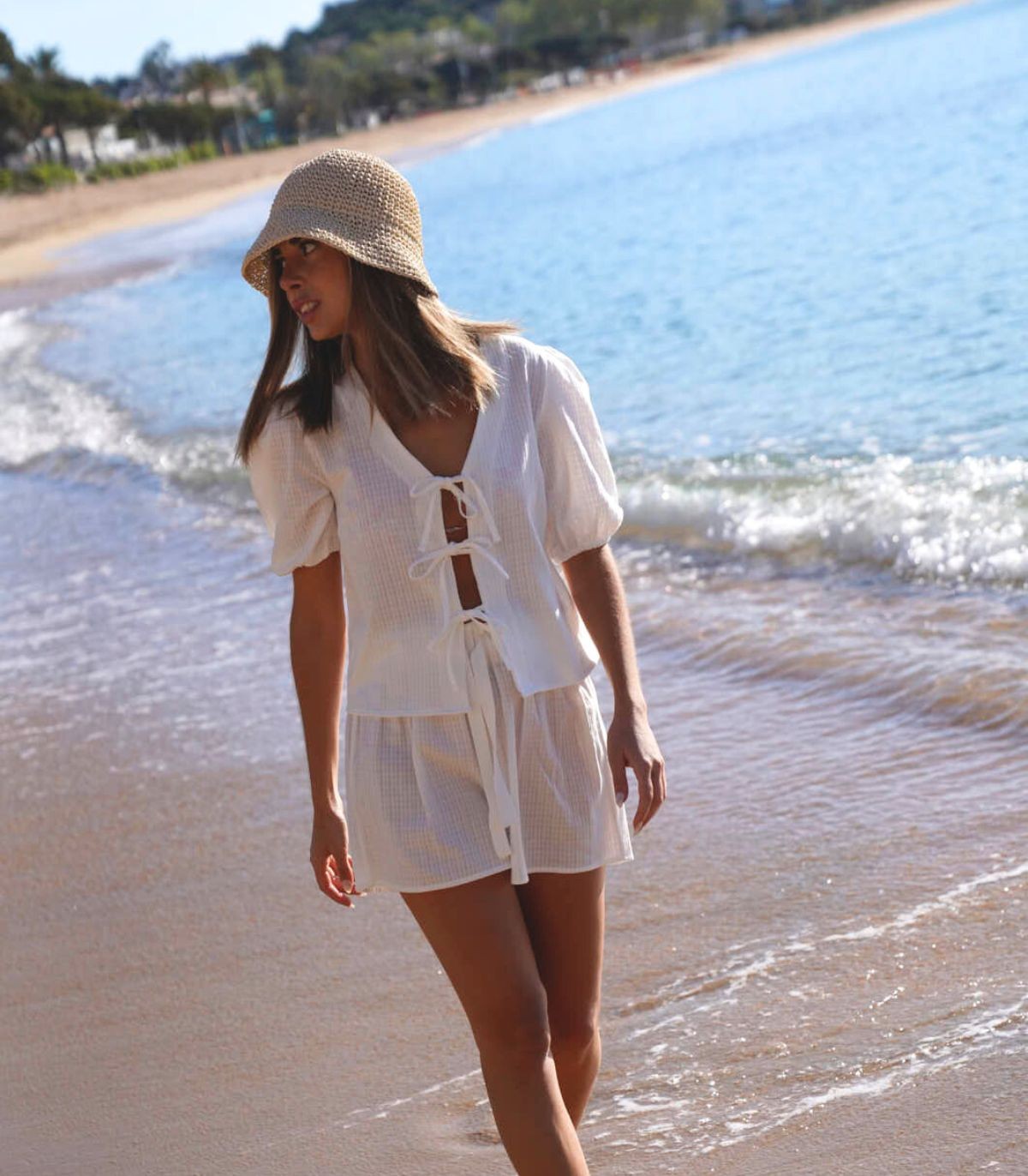 CHEMISE COCOON COURTE