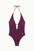 PRUNE ONEPIECE ESCOTE