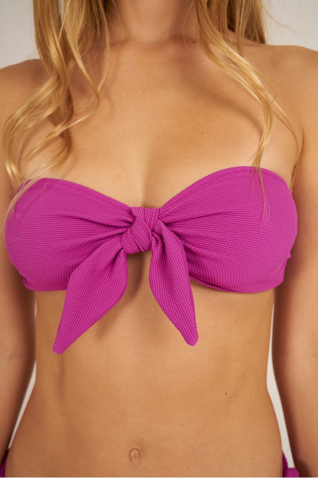 BUGANVILIA TOP BANDEAU LACE