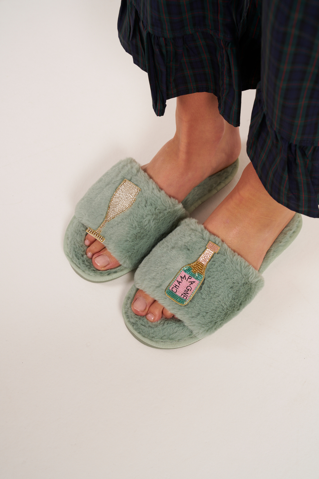 CHAUSSONS MENTHE